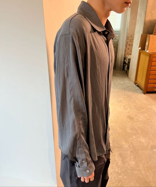 BLUESUNFLOWER（ブルーサンフラワー）の「オーバーポケットセミワイドカーゴパンツ[チャコール]（その他パンツ・レディース・その他・MEDIUM/LARGE）」の4枚目の写真