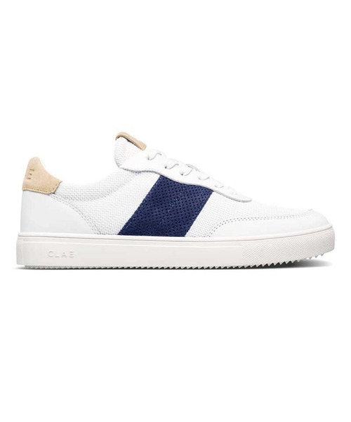 CLAE(クレイ)の「クレイ メンズ LA41 DAVIS デイヴィス(スニーカー・メンズ・ホワイト×ネイビー・90/95/100/85/80/105)」の1枚目の写真