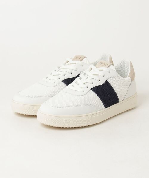 CLAE(クレイ)の「クレイ メンズ LA41 DAVIS デイヴィス(スニーカー・メンズ・ホワイト×ネイビー・90/95/100/85/80/105)」の2枚目の写真