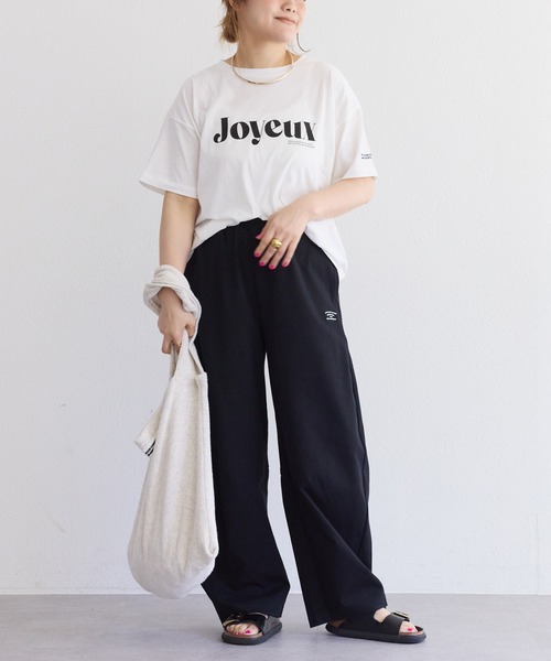 PUAL CE CIN(ピュアルセシン)の「【F&B】オーガニックコットンガーゼTシャツ(Tシャツ/カットソー・レディース・オフホワイト/ベージュ/ネイビー・FREE)」の7枚目の写真