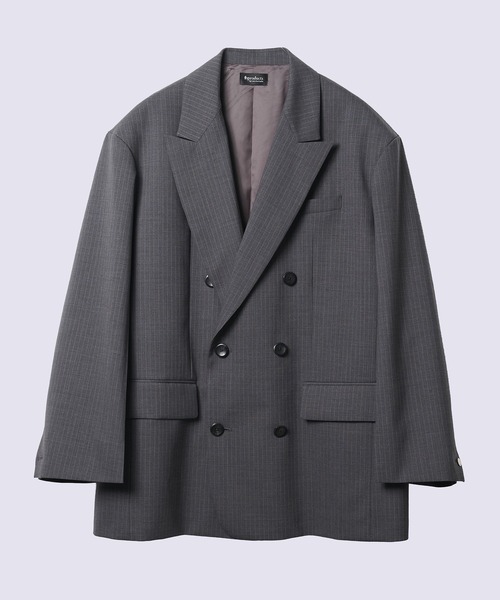 【th products】別注Oversized Double-Breasted Jacket