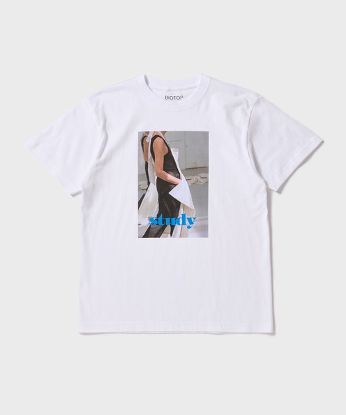 Pororoca（ポロロッカ）の「【STUDY for BIOTOP】Photo T-Shirts 26SS（Tシャツ/カットソー・レディース・ホワイト系その他2/ホワイト系その他4/ホワイト/ホワイト系その他/ホワイト系その他3・FREE）」の3枚目の写真