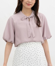 Honeys（ハニーズ）の「【ハニさら・接触冷感】バルーン袖ブラウス（シャツ/ブラウス）」