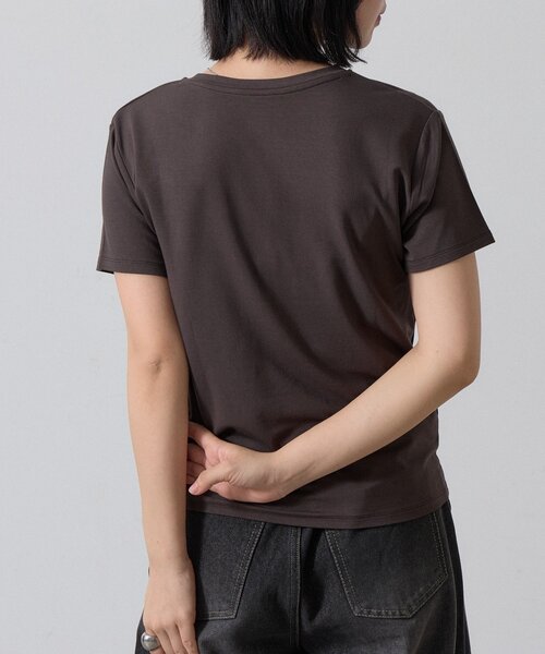goocy(グーシー)の「【抗菌防臭・冷感】半袖T(Tシャツ/カットソー・レディース・ブルー/ブラック/ホワイト/ブラウン・FREE)」の18枚目の写真