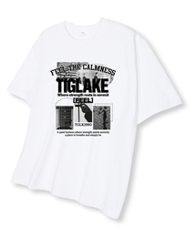 ホリゾンオーバーサイズ半袖Tシャツホワイト