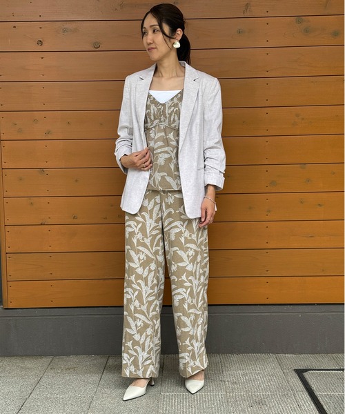 BANANA REPUBLIC FACTORY STORE（バナナリパブリック ファクトリーストア）の「BANANA REPUBLIC FACTORY STORE　　ピンタック エンパイア トップス（シャツ/ブラウス・レディース・ベージュ/ネイビー・XS/S/M/L）」の7枚目の写真