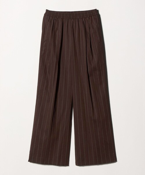 UNITED ARROWS（ユナイテッドアローズ）の「NALYA リラックス ワイドパンツ ‐ウォッシャブル‐（スラックス・レディース・ブラック/ダークグレー/ダークブラウン・36/38）」の15枚目の写真