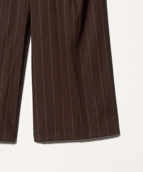 UNITED ARROWS（ユナイテッドアローズ）の「NALYA リラックス ワイドパンツ ‐ウォッシャブル‐（スラックス・レディース・ブラック/ダークグレー/ダークブラウン・36/38）」の21枚目の写真