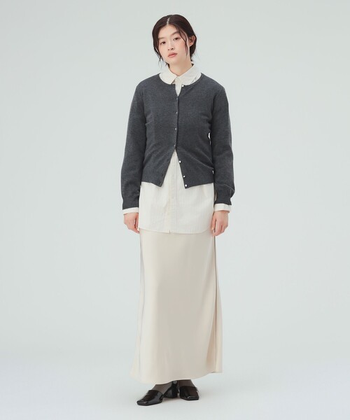 BEAMS HEART(ビームスハート)の「ベーシック カーディガン(カーディガン/ボレロ・レディース・レッド/ブラック/チャコールグレー/ホワイト系その他5・FREE)」の15枚目の写真