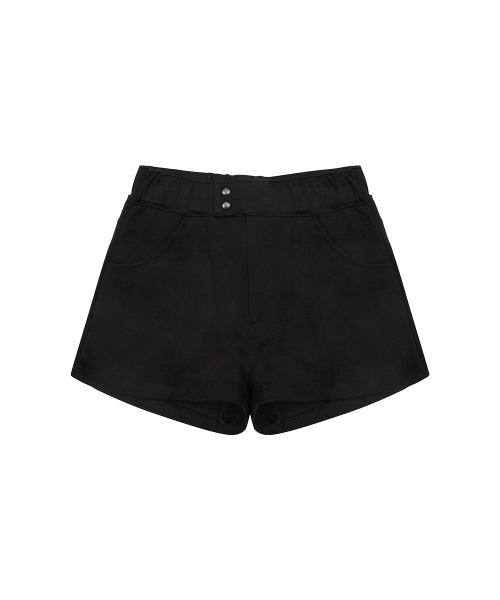NINEZ(ナインゼット)の「レザーパッチショーツ (2カラー)(その他パンツ・レディース・チャコール/ブラック・SMALL/MEDIUM)」の11枚目の写真