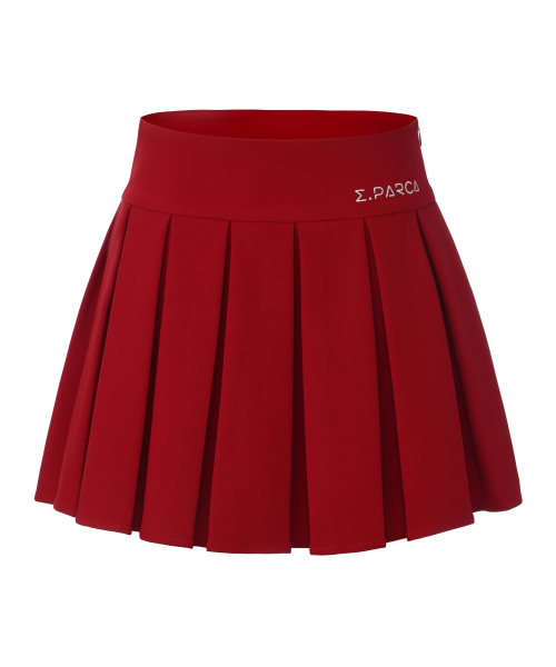 E.PARCA(イパルカ)の「クルリスプリーツスカート(スカート・レディース・レッド・X-SMALL/MEDIUM/LARGE/SMALL)」の8枚目の写真
