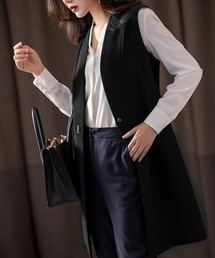 ロングベスト ジレ mmlgbt0629a