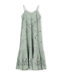 SEA NEW YORK IYLA SOUTACHE SLIP DRESS カットワークレース キャミソールドレス