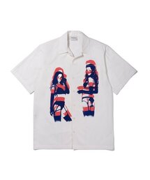 EXTRAORDINARY（エクストラオーディナリー）の「OVER RAY SHORT SL SHIRTS  WHITE（シャツ/ブラウス）」