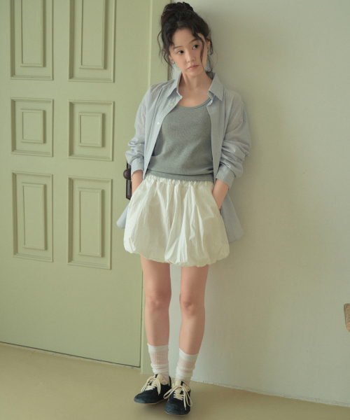 WEDNESDAYOASISFORWOMEN（ウェンズデー オアシス フォー ウーマン）の「シュガーパンプキンショーツ_IVORY(WB6PT25)（その他パンツ・レディース・アイボリー・FREE）」の2枚目の写真