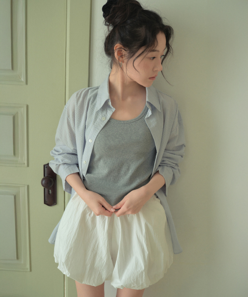 WEDNESDAYOASISFORWOMEN（ウェンズデー オアシス フォー ウーマン）の「シュガーパンプキンショーツ_IVORY(WB6PT25)（その他パンツ・レディース・アイボリー・FREE）」の4枚目の写真
