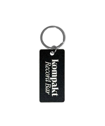 Kompakt Record Bar（コンパクトレコードバー）の「KRB Metal Tag Keyring - Black（キーケース/キーアクセサリー）」
