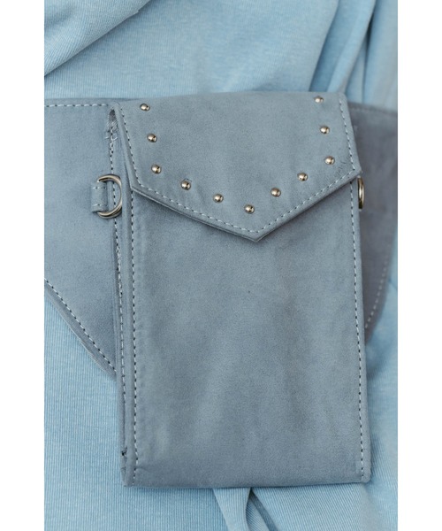 Knuth Marf(クヌースマーフ)の「utility belt bag(ボディバッグ/ウエストポーチ・レディース・ブルー/ブラウン・ONE SIZE)」の11枚目の写真