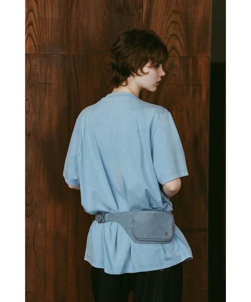 Knuth Marf(クヌースマーフ)の「utility belt bag(ボディバッグ/ウエストポーチ・レディース・ブルー/ブラウン・ONE SIZE)」の13枚目の写真