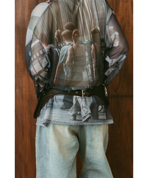 Knuth Marf(クヌースマーフ)の「utility belt bag(ボディバッグ/ウエストポーチ・レディース・ブルー/ブラウン・ONE SIZE)」の17枚目の写真