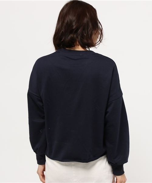 GLOBAL WORK(グローバルワーク)の「ウラケソデボリュームプルオーバー長袖/710769(Tシャツ/カットソー・レディース・ライトピンク/グレー/オフホワイト/ネイビー・SMALL/LARGE/MEDIUM)」の7枚目の写真