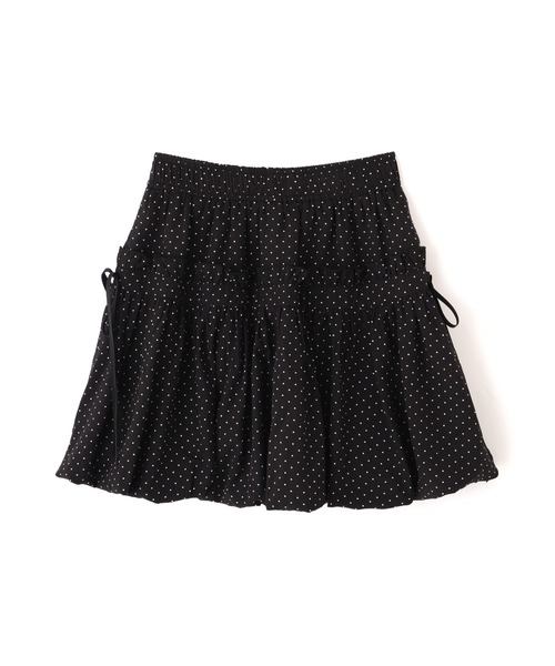 JILL by JILL STUART(ジルバイジルスチュアート)の「半袖ダイバーバルーンセットアップ(ワンピース・レディース・ベージュ/ブラック・FREE)」の19枚目の写真