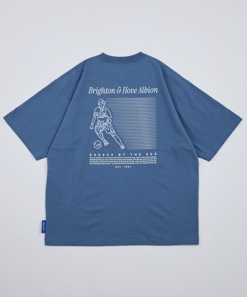 FREAK'S STORE(フリークスストア)の「BHA SEAGULLS PLAYER LINE TEE(Tシャツ/カットソー・メンズ・ホワイト/ブルー/チャコールグレー・MEDIUM/LARGE/X-LARGE)」の20枚目の写真
