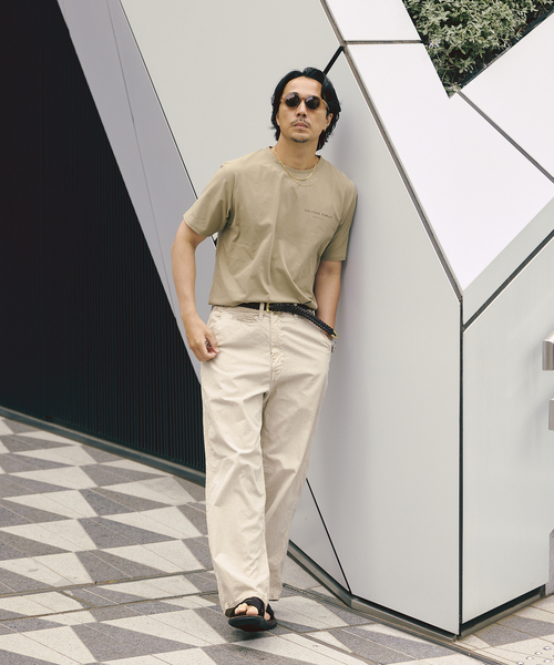 SALVAGE PUBLIC(サルベージパブリック)の「SALVAGE PUBLIC / サルベージパブリック 別注 BIRD OF PARADISE UPF Tシャツ(Tシャツ/カットソー・メンズ・ベージュ系その他・LARGE/MEDIUM)」の2枚目の写真