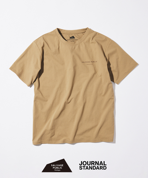 SALVAGE PUBLIC(サルベージパブリック)の「SALVAGE PUBLIC / サルベージパブリック 別注 BIRD OF PARADISE UPF Tシャツ(Tシャツ/カットソー・メンズ・ベージュ系その他・LARGE/MEDIUM)」の4枚目の写真
