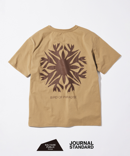 SALVAGE PUBLIC(サルベージパブリック)の「SALVAGE PUBLIC / サルベージパブリック 別注 BIRD OF PARADISE UPF Tシャツ(Tシャツ/カットソー・メンズ・ベージュ系その他・LARGE/MEDIUM)」の5枚目の写真