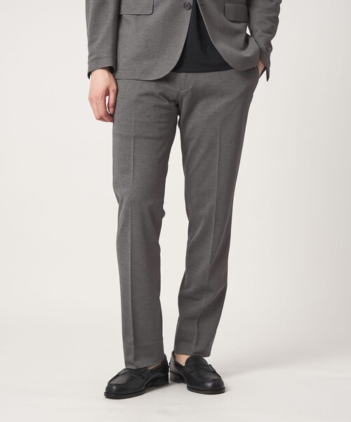 A DAY IN THE LIFE UNITED ARROWS(アデイインザライフユナイテッドアローズ)の「カノコ ノープリーツ スラックス-セットアップ対応・マシンウォッシャブル-<A DAY IN THE LIFE>(スラックス・メンズ・ネイビー/グレー系/ロイヤルブルー・XL/S/L/M)」の17枚目の写真
