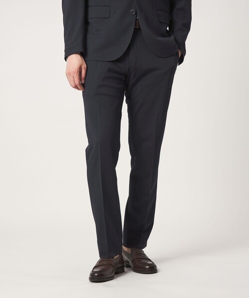 A DAY IN THE LIFE UNITED ARROWS(アデイインザライフユナイテッドアローズ)の「カノコ ノープリーツ スラックス-セットアップ対応・マシンウォッシャブル-<A DAY IN THE LIFE>(スラックス・メンズ・ネイビー/グレー系/ロイヤルブルー・XL/S/L/M)」の21枚目の写真