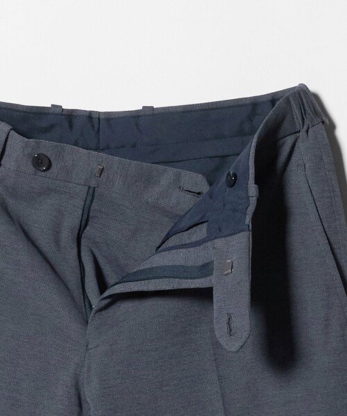 A DAY IN THE LIFE UNITED ARROWS(アデイインザライフユナイテッドアローズ)の「カノコ ノープリーツ スラックス-セットアップ対応・マシンウォッシャブル-<A DAY IN THE LIFE>(スラックス・メンズ・ネイビー/グレー系/ロイヤルブルー・XL/S/L/M)」の8枚目の写真