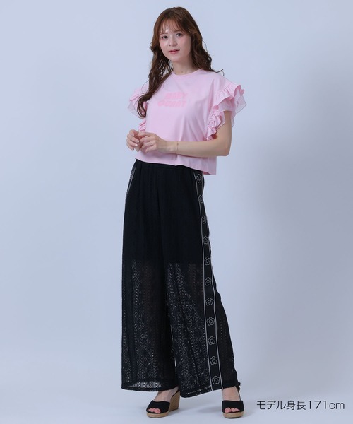 MARY QUANT(マリークワント)の「デイジーラインレース パンツ(その他パンツ・レディース・ブルー/ホワイト/ブラック・M)」の15枚目の写真