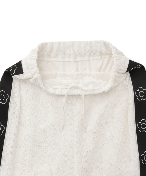 MARY QUANT(マリークワント)の「デイジーラインレース パンツ(その他パンツ・レディース・ブルー/ホワイト/ブラック・M)」の5枚目の写真