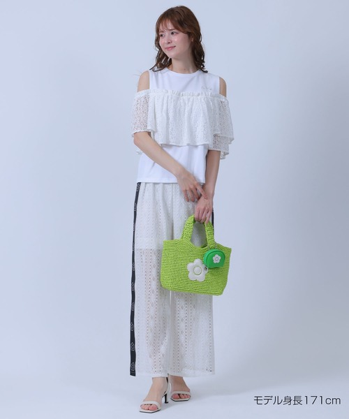 MARY QUANT(マリークワント)の「デイジーラインレース パンツ(その他パンツ・レディース・ブルー/ホワイト/ブラック・M)」の18枚目の写真