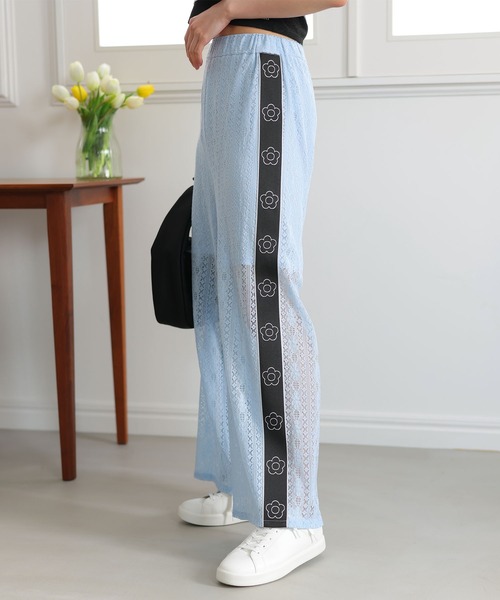 MARY QUANT(マリークワント)の「デイジーラインレース パンツ(その他パンツ・レディース・ブルー/ホワイト/ブラック・M)」の20枚目の写真