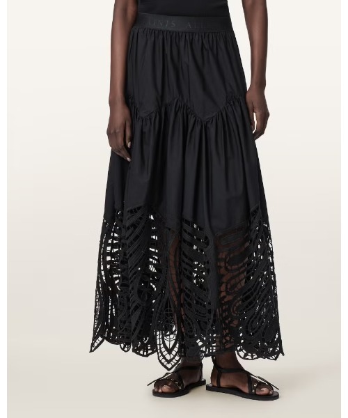 ALLSAINTS(オールセインツ)の「FEMI SKIRT | FEMI スカート(スカート・レディース・ブラック・8/10/4/6)」の8枚目の写真
