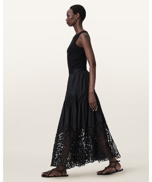 ALLSAINTS(オールセインツ)の「FEMI SKIRT | FEMI スカート(スカート・レディース・ブラック・8/10/4/6)」の7枚目の写真