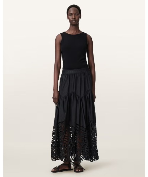 ALLSAINTS(オールセインツ)の「FEMI SKIRT | FEMI スカート(スカート・レディース・ブラック・8/10/4/6)」の6枚目の写真