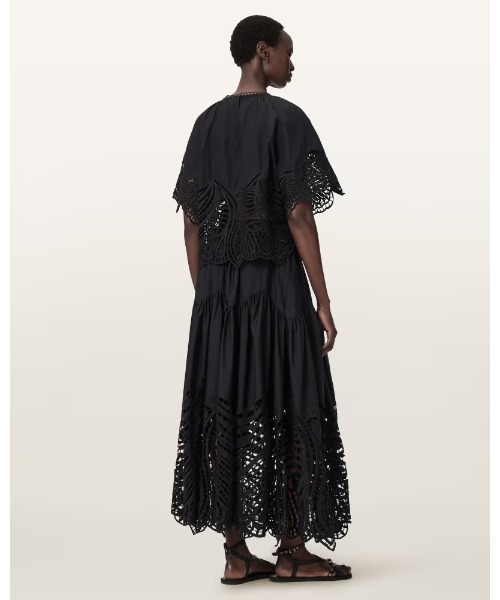 ALLSAINTS(オールセインツ)の「FEMI SKIRT | FEMI スカート(スカート・レディース・ブラック・8/10/4/6)」の4枚目の写真
