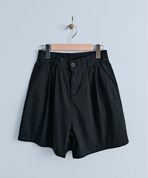 kirakiraShop(キラキラショップ)の「Aライン ショートパンツ(その他パンツ・レディース・ベージュ/ホワイト/ブラック・L/M)」の13枚目の写真