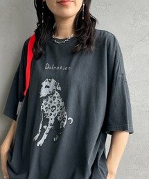 REMI RELIEF（レミレリーフ）の「[REMI RELIEF レミレリーフ] 別注 ビッグシルエット SP加工プリントTシャツ（Tシャツ/カットソー）」
