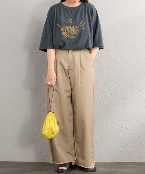 REMI RELIEF（レミレリーフ）の「[REMI RELIEF/レミレリーフ] 別注 ビッグシルエット SP加工プリントTシャツ（Tシャツ/カットソー・レディース・A/B/C/D・F/S/M）」の13枚目の写真