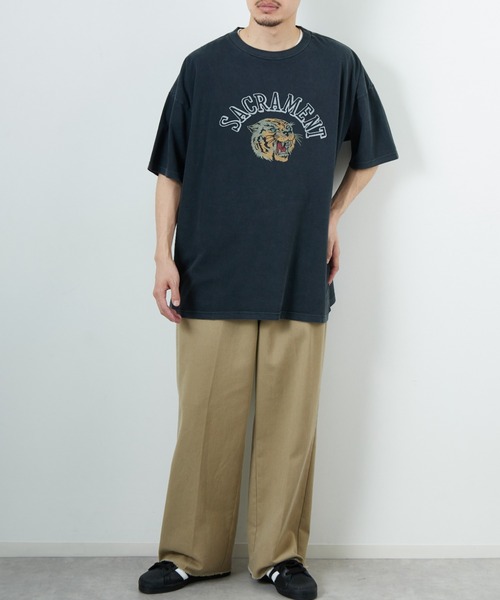 REMI RELIEF（レミレリーフ）の「[REMI RELIEF/レミレリーフ] 別注 ビッグシルエット SP加工プリントTシャツ（Tシャツ/カットソー・レディース・A/B/C/D・F/S/M）」の8枚目の写真