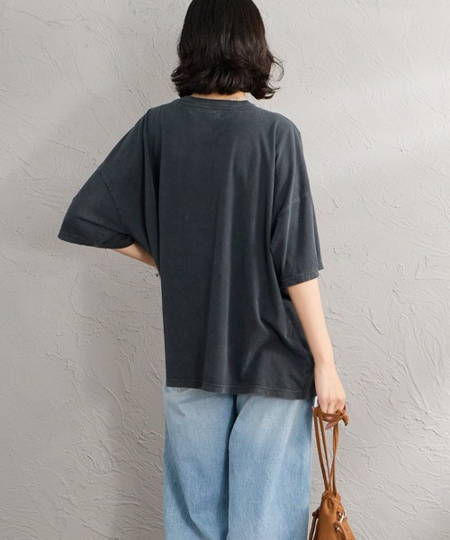 REMI RELIEF（レミレリーフ）の「[REMI RELIEF/レミレリーフ] 別注 ビッグシルエット SP加工プリントTシャツ（Tシャツ/カットソー・レディース・A/B/C/D・F/S/M）」の21枚目の写真