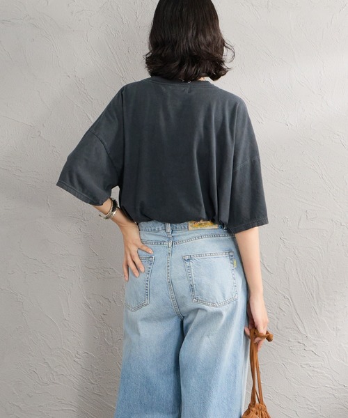 REMI RELIEF（レミレリーフ）の「[REMI RELIEF/レミレリーフ] 別注 ビッグシルエット SP加工プリントTシャツ（Tシャツ/カットソー・レディース・A/B/C/D・F/S/M）」の16枚目の写真
