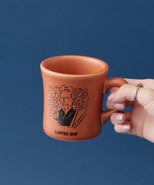 BIRTHDAY BAR(バースデイバー)の「【COFFEE BOY×BIRTHDAY BAR】マグカップ(グラス/マグカップ/タンブラー・レディース・ブルー/オレンジ/イエロー・0)」の3枚目の写真