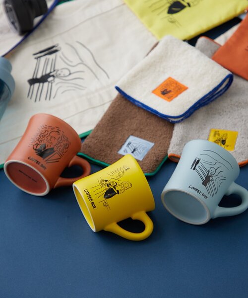 BIRTHDAY BAR(バースデイバー)の「【COFFEE BOY×BIRTHDAY BAR】マグカップ(グラス/マグカップ/タンブラー・レディース・ブルー/オレンジ/イエロー・0)」の8枚目の写真