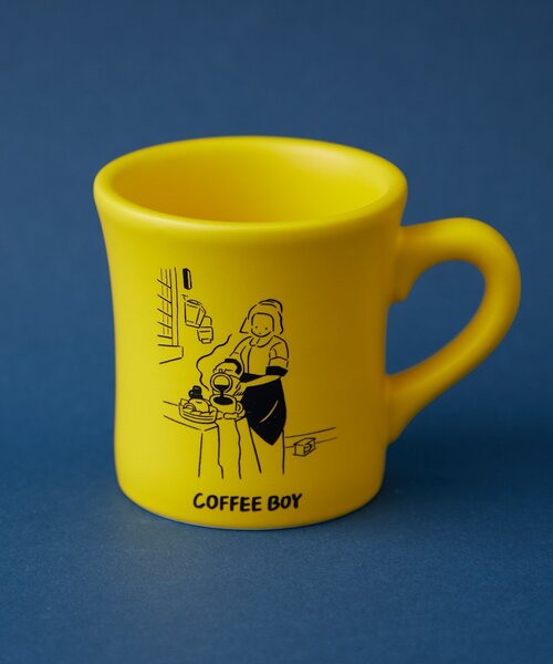 BIRTHDAY BAR(バースデイバー)の「【COFFEE BOY×BIRTHDAY BAR】マグカップ(グラス/マグカップ/タンブラー・レディース・ブルー/オレンジ/イエロー・0)」の14枚目の写真